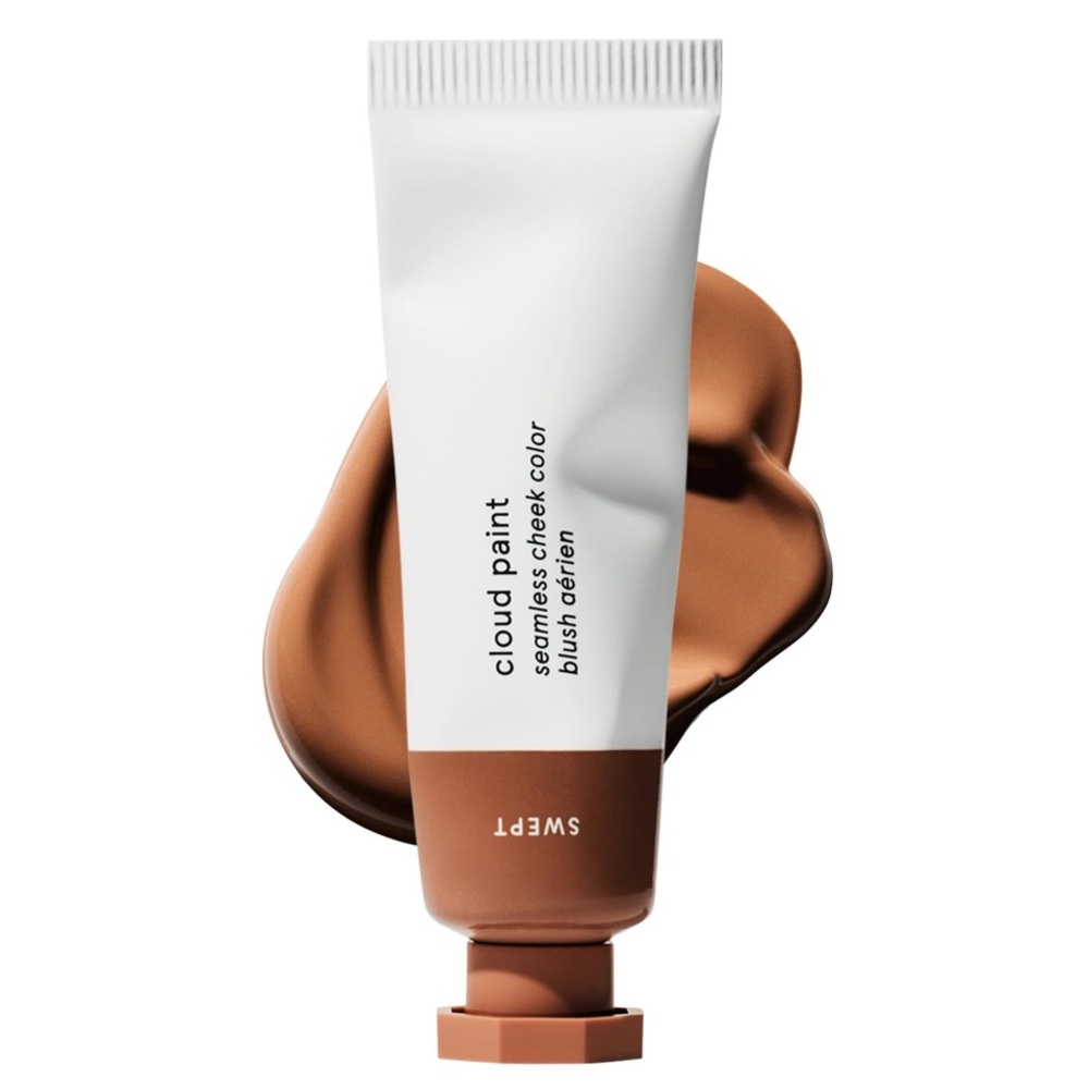 Glossier Cloud Paint Seamless Cheek Color in the color SWEPT Tan Bronzer - NEW